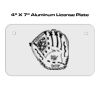 4 X 7 Aluminum License Plate  Thumbnail