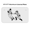 4 X 7 Aluminum License Plate  Thumbnail