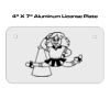 4 X 7 Aluminum License Plate  Thumbnail