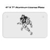 4 X 7 Aluminum License Plate  Thumbnail