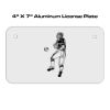 4 X 7 Aluminum License Plate  Thumbnail