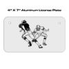 4 X 7 Aluminum License Plate  Thumbnail