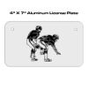 4 X 7 Aluminum License Plate  Thumbnail