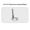 4 X 7 Aluminum License Plate  Thumbnail