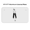 4 X 7 Aluminum License Plate  Thumbnail