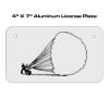 4 X 7 Aluminum License Plate  Thumbnail