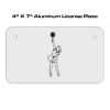 4 X 7 Aluminum License Plate  Thumbnail
