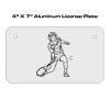 4 X 7 Aluminum License Plate  Thumbnail