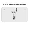4 X 7 Aluminum License Plate  Thumbnail