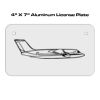 4 X 7 Aluminum License Plate  Thumbnail
