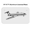 4 X 7 Aluminum License Plate  Thumbnail