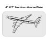 4 X 7 Aluminum License Plate  Thumbnail