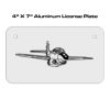 4 X 7 Aluminum License Plate  Thumbnail