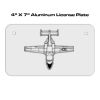 4 X 7 Aluminum License Plate  Thumbnail