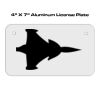 4 X 7 Aluminum License Plate  Thumbnail