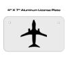 4 X 7 Aluminum License Plate  Thumbnail