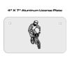 4 X 7 Aluminum License Plate  Thumbnail