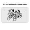 4 X 7 Aluminum License Plate  Thumbnail