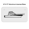 4 X 7 Aluminum License Plate  Thumbnail