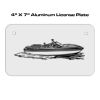 4 X 7 Aluminum License Plate  Thumbnail