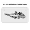 4 X 7 Aluminum License Plate  Thumbnail