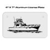 4 X 7 Aluminum License Plate  Thumbnail