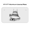 4 X 7 Aluminum License Plate  Thumbnail
