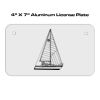 4 X 7 Aluminum License Plate  Thumbnail