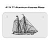 4 X 7 Aluminum License Plate  Thumbnail