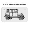 4 X 7 Aluminum License Plate  Thumbnail