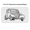 4 X 7 Aluminum License Plate  Thumbnail