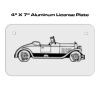 4 X 7 Aluminum License Plate  Thumbnail
