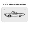 4 X 7 Aluminum License Plate  Thumbnail