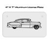 4 X 7 Aluminum License Plate  Thumbnail