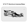 4 X 7 Aluminum License Plate  Thumbnail