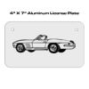 4 X 7 Aluminum License Plate  Thumbnail