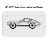 4 X 7 Aluminum License Plate  Thumbnail