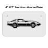 4 X 7 Aluminum License Plate  Thumbnail