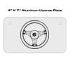 4 X 7 Aluminum License Plate  Thumbnail