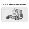 4 X 7 Aluminum License Plate  Thumbnail