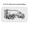 4 X 7 Aluminum License Plate  Thumbnail