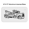 4 X 7 Aluminum License Plate  Thumbnail
