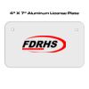 4 X 7 Aluminum License Plate  Thumbnail