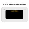 4 X 7 Aluminum License Plate  Thumbnail