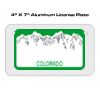 4 X 7 Aluminum License Plate  Thumbnail