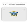 4 X 7 Aluminum License Plate  Thumbnail