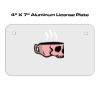 4 X 7 Aluminum License Plate  Thumbnail