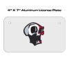 4 X 7 Aluminum License Plate  Thumbnail