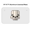 4 X 7 Aluminum License Plate  Thumbnail