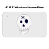 4 X 7 Aluminum License Plate  Thumbnail
